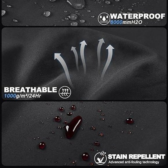 WEATHER PROOF MEN'S 32 DEGREES SOFT SHELL FULLY INSULATED FULL ZIP ARTIC JACKET - Picture 7 of 17